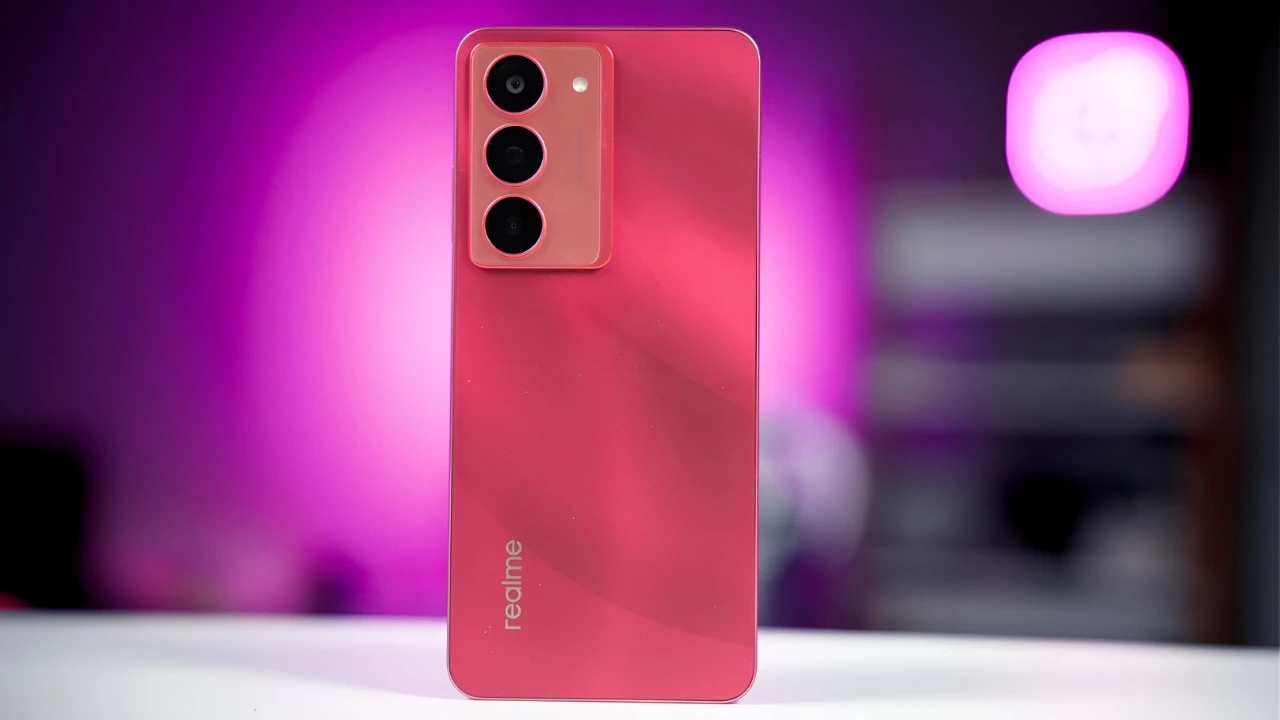 Realme 14X 5G Smartphone In Red Color